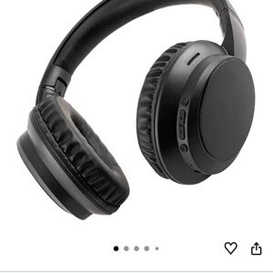 Black On-Ear Headphones